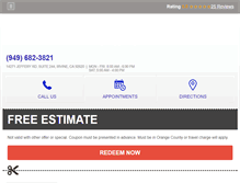 Tablet Screenshot of ocmarineinstallation.com